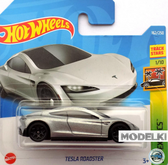 1:64 TESLA Roadster, white - HCV04-M521