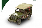 1:64 Willys MB Jeep, Zombie Tribute with Gravestone Accessory *Halloween Monster Edition* (1940), green - 30565A