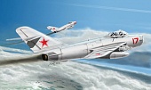 1:48 Сборная модель Самолёт MiG-17 PFU Fresco E - 80337