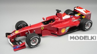 1:18 FERRARI F1 F399 Scuderia Ferrari №4 French GP with rain tires (1999) Eddie Irvine - TM18-389D