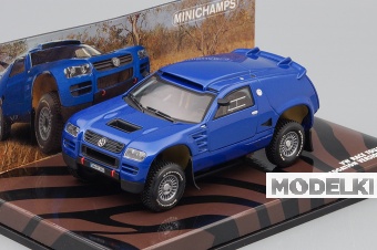 1:43 VOLKSWAGEN Race Touareg Homologation Version (2003), blue - 436035300