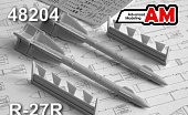 1:48 Авиационная управляемая ракета класса «Воздух-воздух» Р-27Р, (2шт.) - AMC 48204