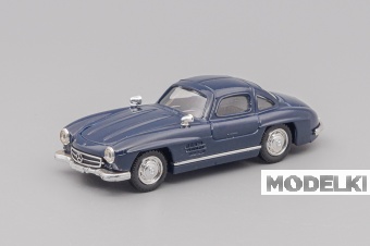 1:43 (Б/У) MERCEDES-BENZ 300SL, dark blue - 4502b-X2