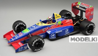 1:18 LOLA F1 LC88 FORD Team Larrousse №30 Monaco GP (with pilot figure) Philippe Alliot (1988), blue / red - TMD18-469B