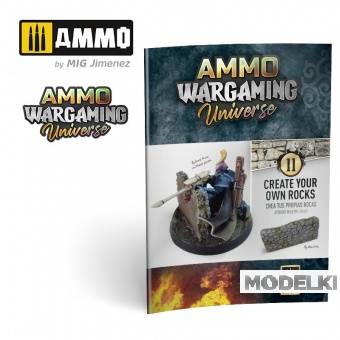 AMMO WARGAMING UNIVERSE Книга 11 – Создай свои собственные камни (английский, испанский, польский) / Book 11 – Create your own Rocks - AMIG6930