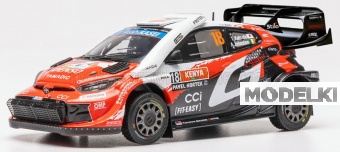 1:43 TOYOTA GR Yaris Rally1 WRC  #18, Safari Rallye Kenia Toyota Gazoo Racing T.Katsuta/A.Johnston (2026) - RAM1039A