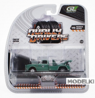 1:64 CHEVROLET C-30 Truck (1972) - Carro Attrezzi - Wrecker Road Service, Green - 46160A