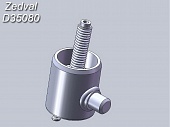 1:35 Антенный ввод радиостанции 9-Р с бронировкой (для T-34, СУ-100) - D35080