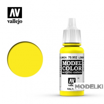 Краска акриловая `Model Color Лимонно-желтый/Lemon yellow - 70952