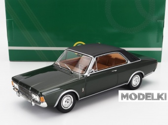 1:18 FORD ENGLAND Taunus P7 Coupe (1969), Green Met Black - CML165-1