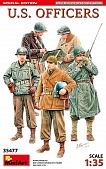 1:35 Сборная модель фигурки офицеров США / Usa Officers Military Figures - 35477