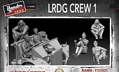1:35 Фигурки Группа дальней разведки пустыни / LRDG Crew figure set 1 - TMF35001