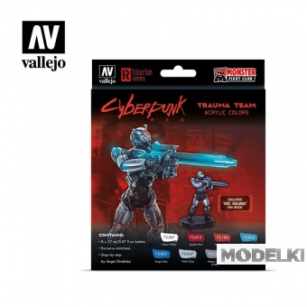 Набор TRAUMA TEAM Model Color (8*17 мл), фигурка - 72310