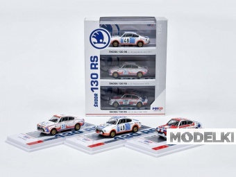 1:64 SKODA 130 RS, набор 3 шт - FOXSET644