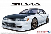 1:24 Сборная модель Nissan Silvia S13 '91 Aero Custom - 06798