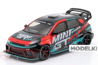 1:64 HYUNDAI Ioniq 5N Mini GT RS-01T Tokyo Auto Salon (2025) - MGT01098L
