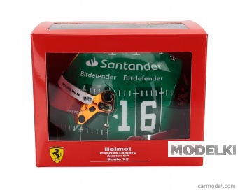 1:2 BELL HELMET F1 Casco Helmet Charles Leclerc Team Scuderia Ferrari Sf-23 Austin Usa Gp 2023, Green - 4100433