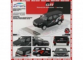 1:64 TOYOTA Fortuner GR Racing (RHD) S4F (April26), matte black 2018 - BM64B0468