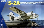 1:48 Сборная модель S-2A Tracker (S2F-1/CS2F-1) Американский палубный самолёт дальнего радиолокационного обнаружения и управления (ДРЛОиУ) - K48039
