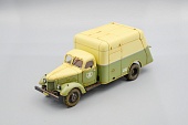 1:43 Автомобиль для уборки мусора МС-2 на шасси ЗИS-150,1950г..2х цв. следы эксплуатации - SL-234S3-1
