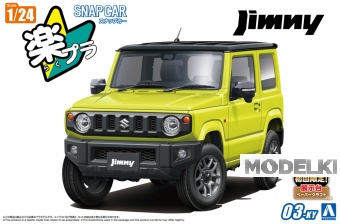 1:24 Сборная модель Suzuki Jimny 2018 (Kinetic Yellow) - 06596