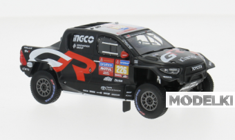 1:43 TOYOTA GR DKR Hilux Evo T1U #226 Rally Dakar S.Variawa-F. Cazalet (2024) - RAM929