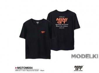 Футболка MINI GT «Beyond the Scale», размер XS, black - MGTOM054-XS
