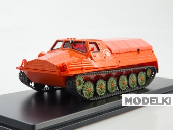 1:43 Гусеничный транспортёр-тягач ГТ-Т, Новолазаревская РАЭ - SSM3041