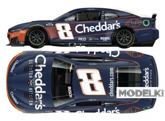 1:64 Chevrolet #8 Kyle Busch *Cheddar`s*, blue/white/red 2026 - CX82661CHDKB