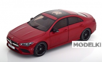 1:18 (Б/У) MERCEDES BENZ Cla-class Coupe (c118) Amg Line (2019), red - S1803104-X1