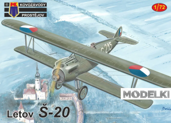 1:72 Сборная модель Самолёт Letov S-20 - KPM0195