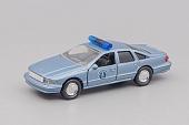 1:43 (Б/У) CHEVROLET Caprice (1990) Maine State Police 1996, blue metallic - RC113