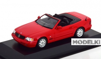 1:43 MERCEDES-BENZ SL R129 Roadster (1999), red - 940033034