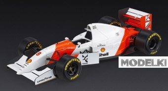 1:12 McLAREN F1 MP4/8 FORD №8 Winner Monaco GP (with pilot figure) (1993) Ayrton Senna - GP12-51BWD