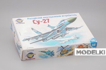 1:72 (Б/У) Сборная модель Сухой Су-27 - 72016-X2