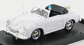 1:43 PORSCHE 356 Cabriolet Police Olandese 1952, White - R198B-APERTA