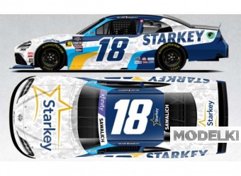1:64 Toyota #18 William Sawalich *Starkey*, white/blue 2025 - N182565STYWS