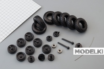 1:43 Поворотный мост ЗИL-157 (резина К-70) - XRM012