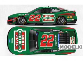 1:64 Ford Mustang #22 Joey Logano *Hunt Brothers Pizza*, green/red 2026 - C222661HBPJL