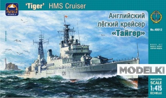 Сборная модель Британский лёгкий крейсер «Tiger» - 40012