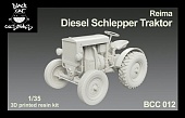 1:35 Сборная модель Reima diesel tractor (BCC) - BM35148