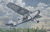 1:48 Сборная модель Самолёт L-19/0-1 Bird Dog - 409