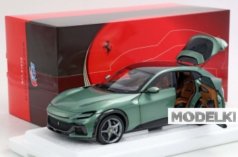 1:18 FERRARI Purosangue (2022), green - HE180052C