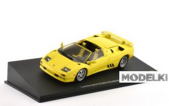 1:43 LAMBORGHINI Diablo Roadster 2000 Yellow - LAM010