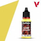 Краска акриловая Game Color Ядовито-жёлтый / Toxic Yellow, 18мл - 72109