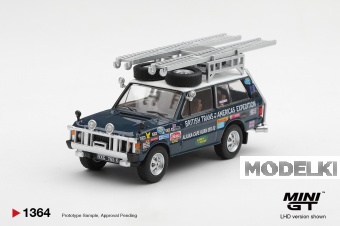 1:64 LAND ROVER Range Rover British Trans-Americas Expedition (1971), blue - MGT01364-BL