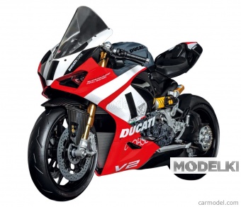 1:4 Сборная модель PANIGALE V2 SUPERQUADRO FINAL EDITION 2024 - HK124