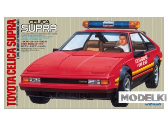 1:24 Сборная модель TOYOTA CELICA SUPRA KIT Машина безопасности. - 24033