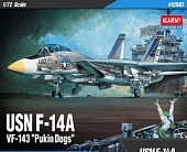 1:72 Сборная модель Самолёт U.S. NAVY F-14A - 12563