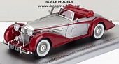 1:43 BENTLEY Mkvi Drophead Ch.b122da Coupe Cabriolet Open (1949), Silver Red - KE43043060
